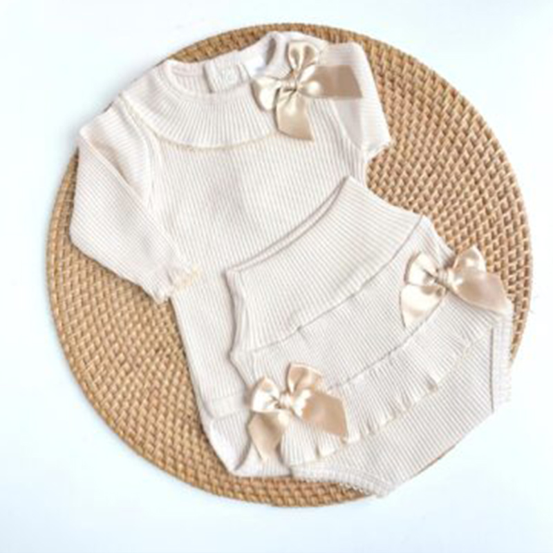 Body y braguita canalé arena